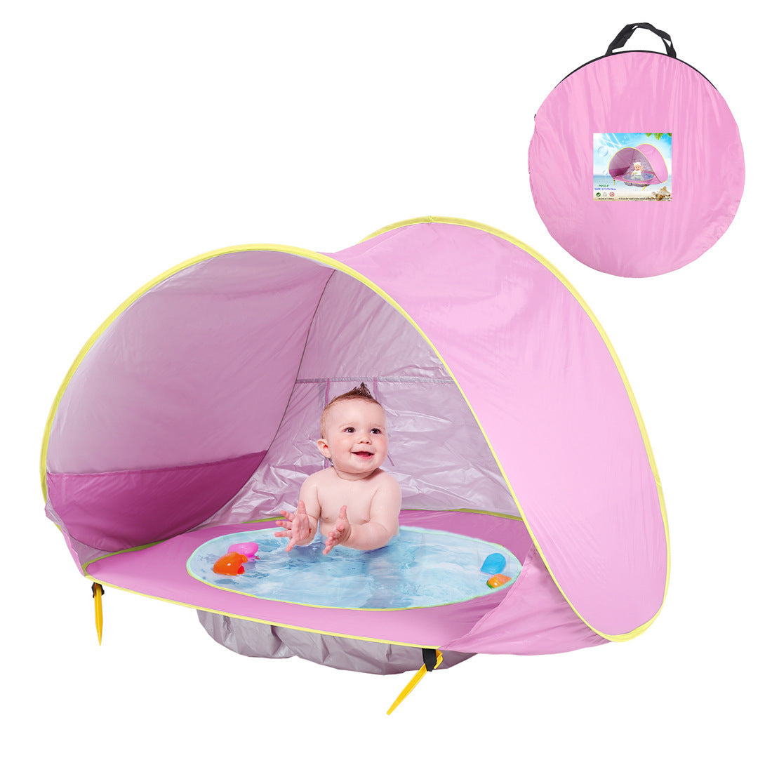 Baby Beach Tent - UV-Protecting, Waterproof, Easy Fold Pop-Up