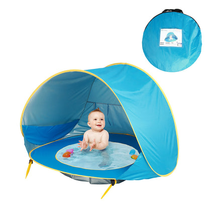 Baby Beach Tent - UV-Protecting, Waterproof, Easy Fold Pop-Up