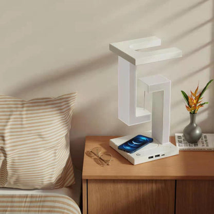 Wireless Charging Suspension Table Lamp - Stylish Home Decor