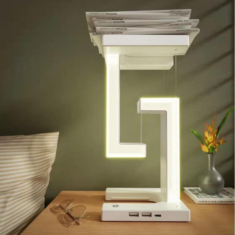 Wireless Charging Suspension Table Lamp - Stylish Home Decor