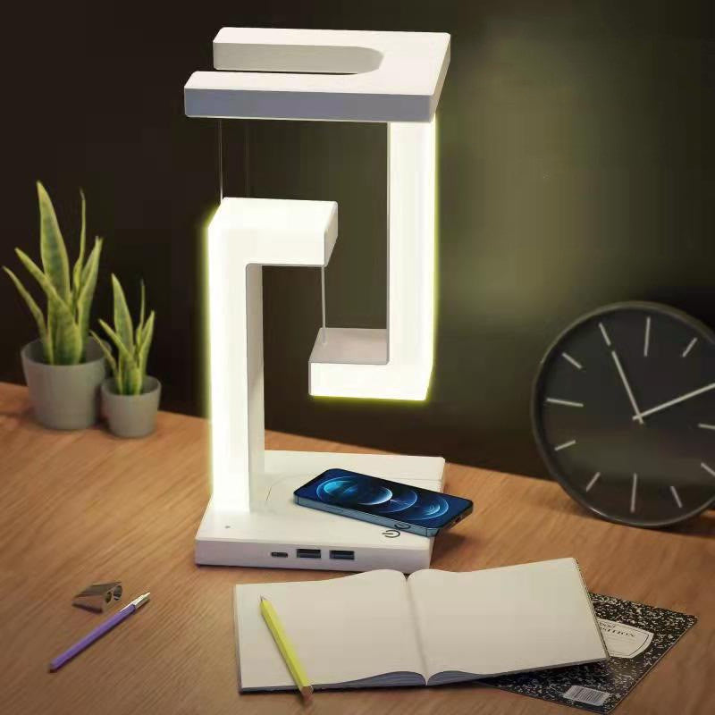 Wireless Charging Suspension Table Lamp - Stylish Home Decor